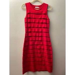 SALE‼️Beautiful Red Calvin Klein Dress Size Small